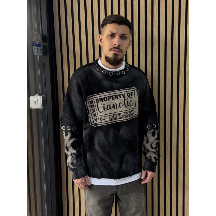 PULL LEGGERO CIANOTIC