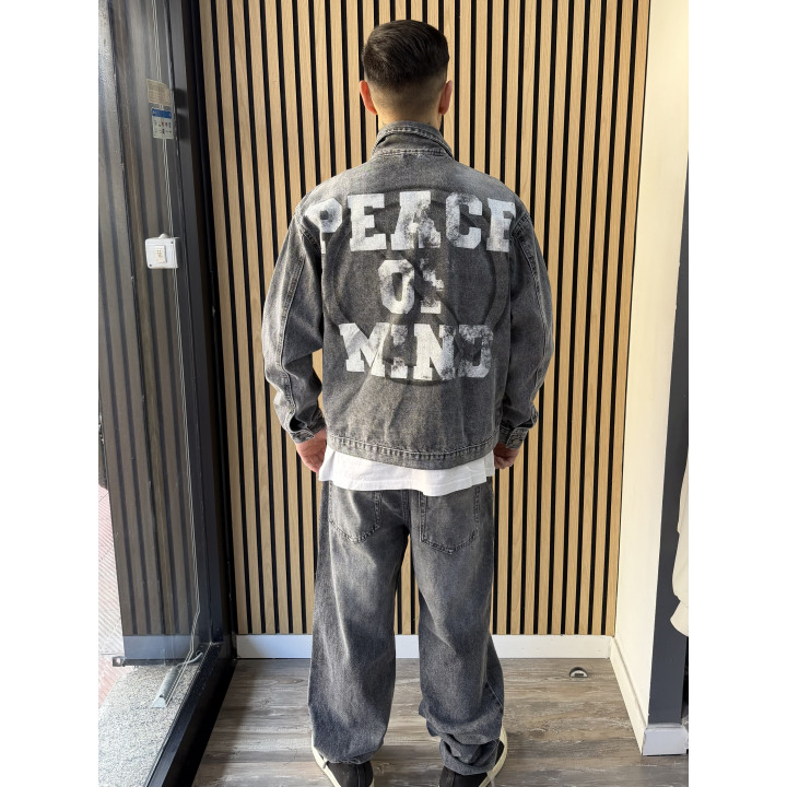 COORDSET GREY SCRIPTURE