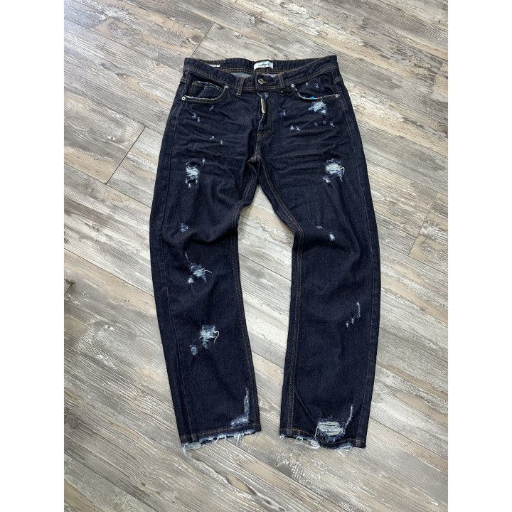 DENIM DRAPPED CIANOTIC