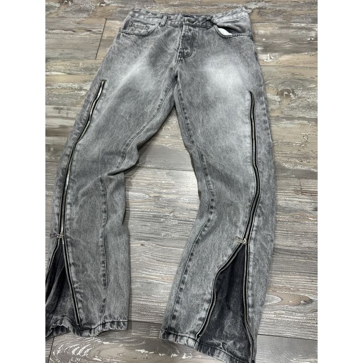 BAGGY ZIP GREY