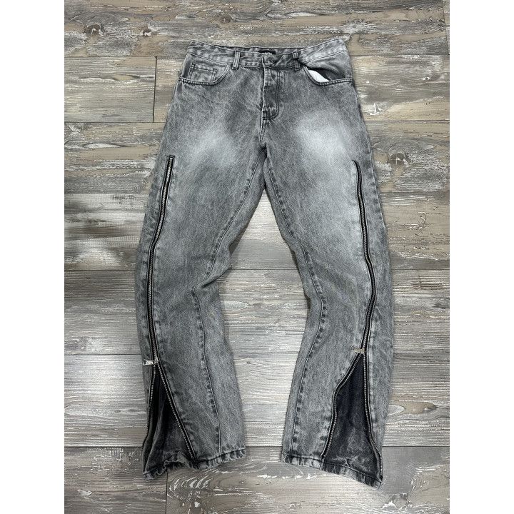 BAGGY ZIP GREY