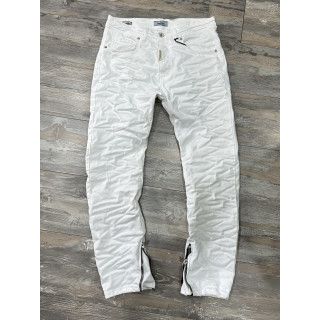 DENIM DRAPP. WHITE