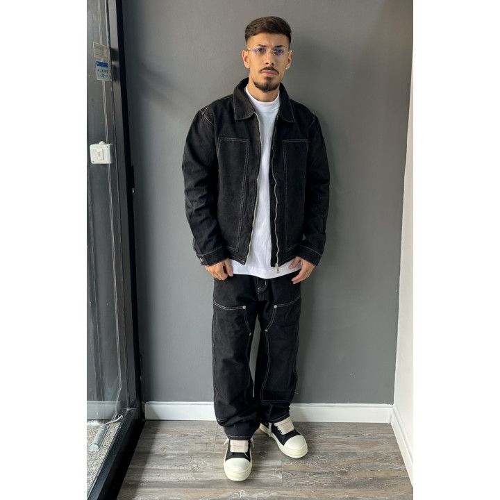 COORDSET BLACK ZIP