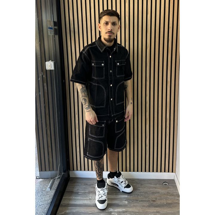 COORDSET CONTRAST BLACK
