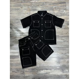 COORDSET CONTRAST BLACK