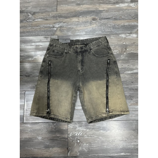 DENIM ZIP SABBIATO
